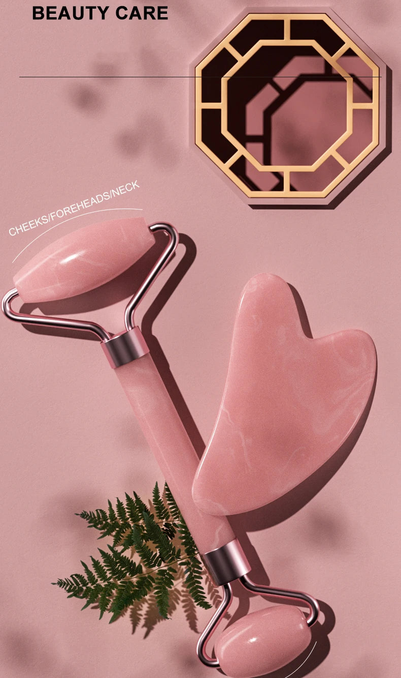 Radiance Facial Roller for Face & Neck - High Quality No Chemical- Reduce Puffiness,Improve Circulation,Sculpt&Relax Your Skin