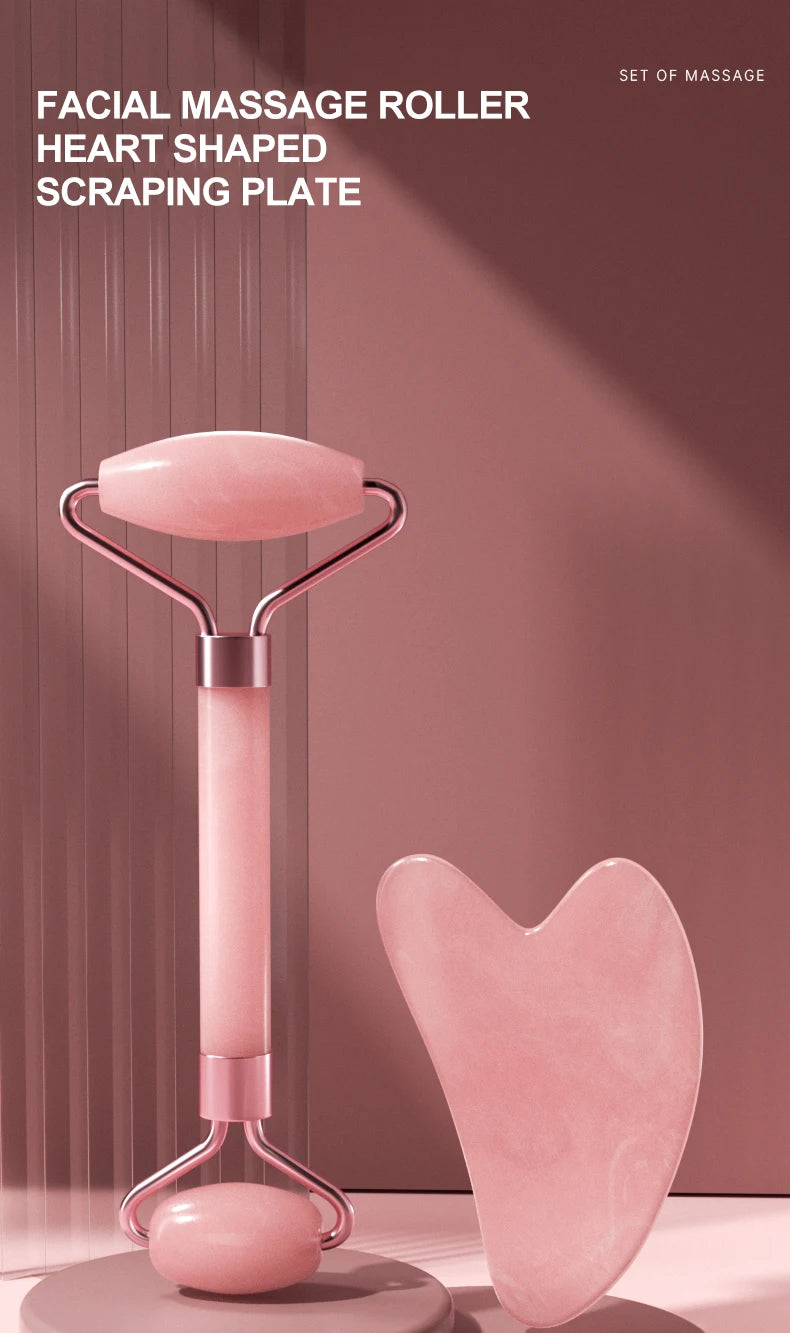 Radiance Facial Roller for Face & Neck - High Quality No Chemical- Reduce Puffiness,Improve Circulation,Sculpt&Relax Your Skin