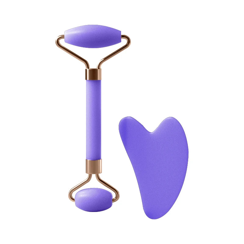 Radiance Facial Roller for Face & Neck - High Quality No Chemical- Reduce Puffiness,Improve Circulation,Sculpt&Relax Your Skin